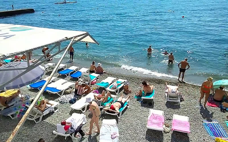 Профессорский уголок Алушта пляж отдых