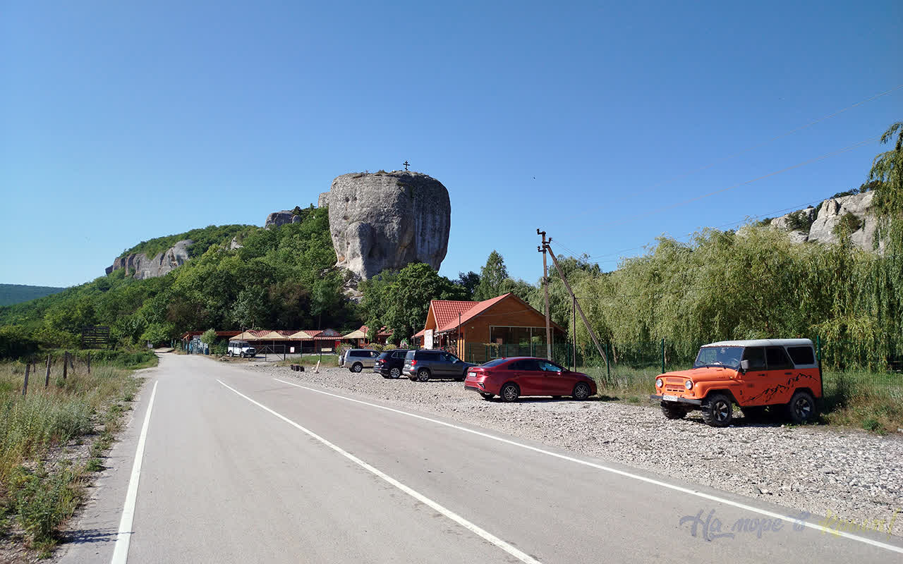 Эски-Кермен дорога северная часть